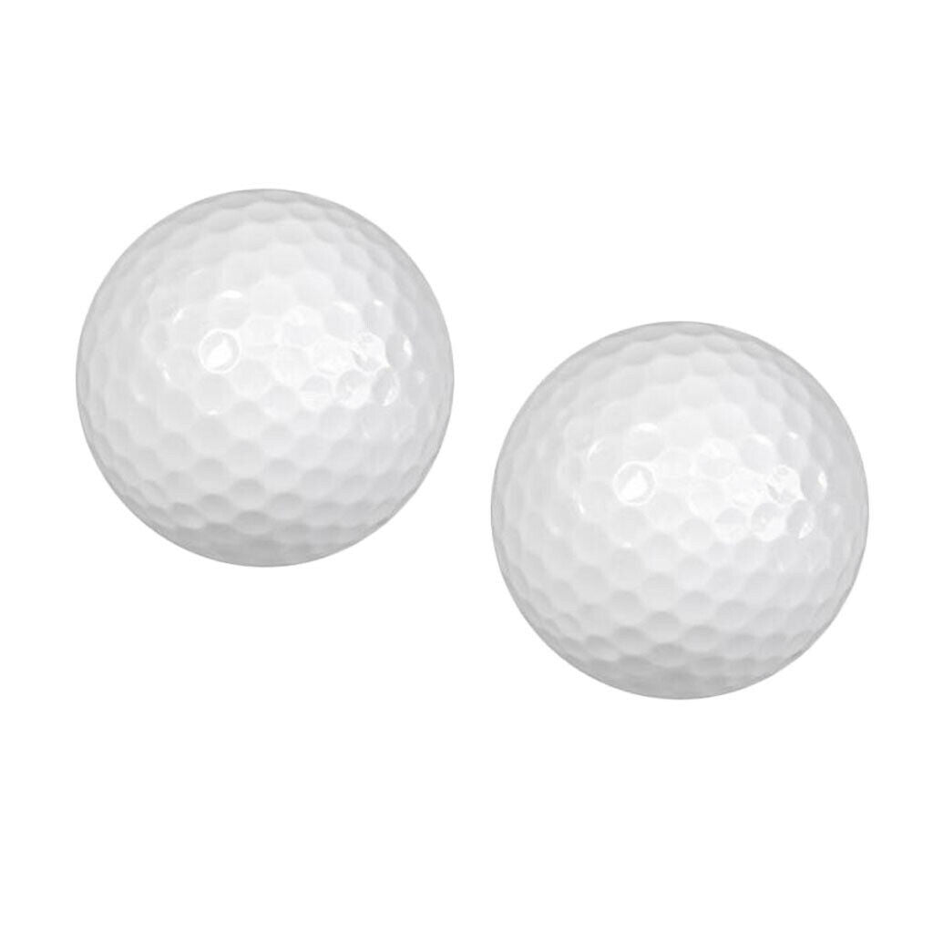 Prettyia   2Pcs   Practice   Golf   Ball   Sports   Outdoor   Indoor   Golf