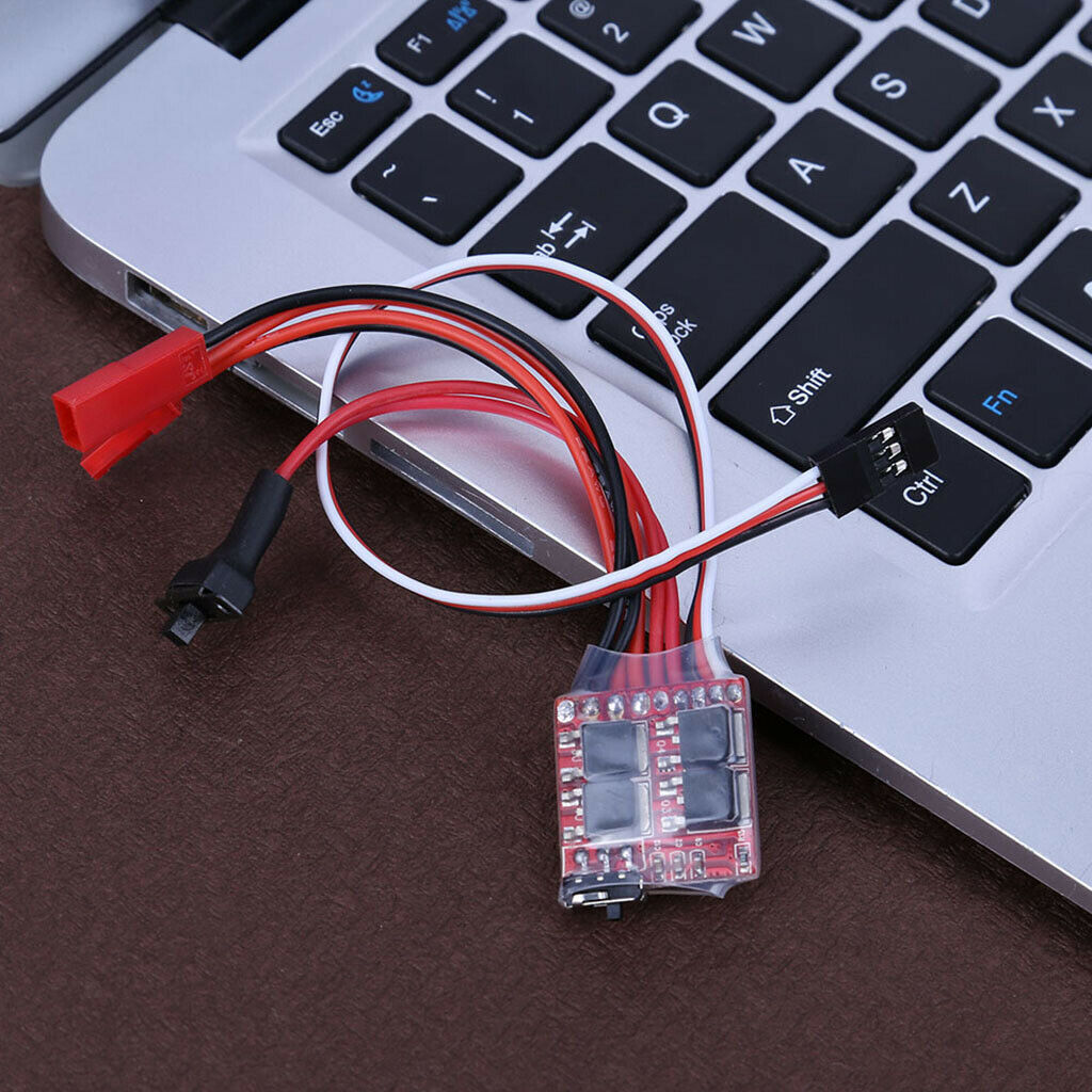 RC ESC 20A BRUSHED MOTOR SPEED CONTROLLER TWO-WAY FOR RC CAR BOAT ACCESSORY
