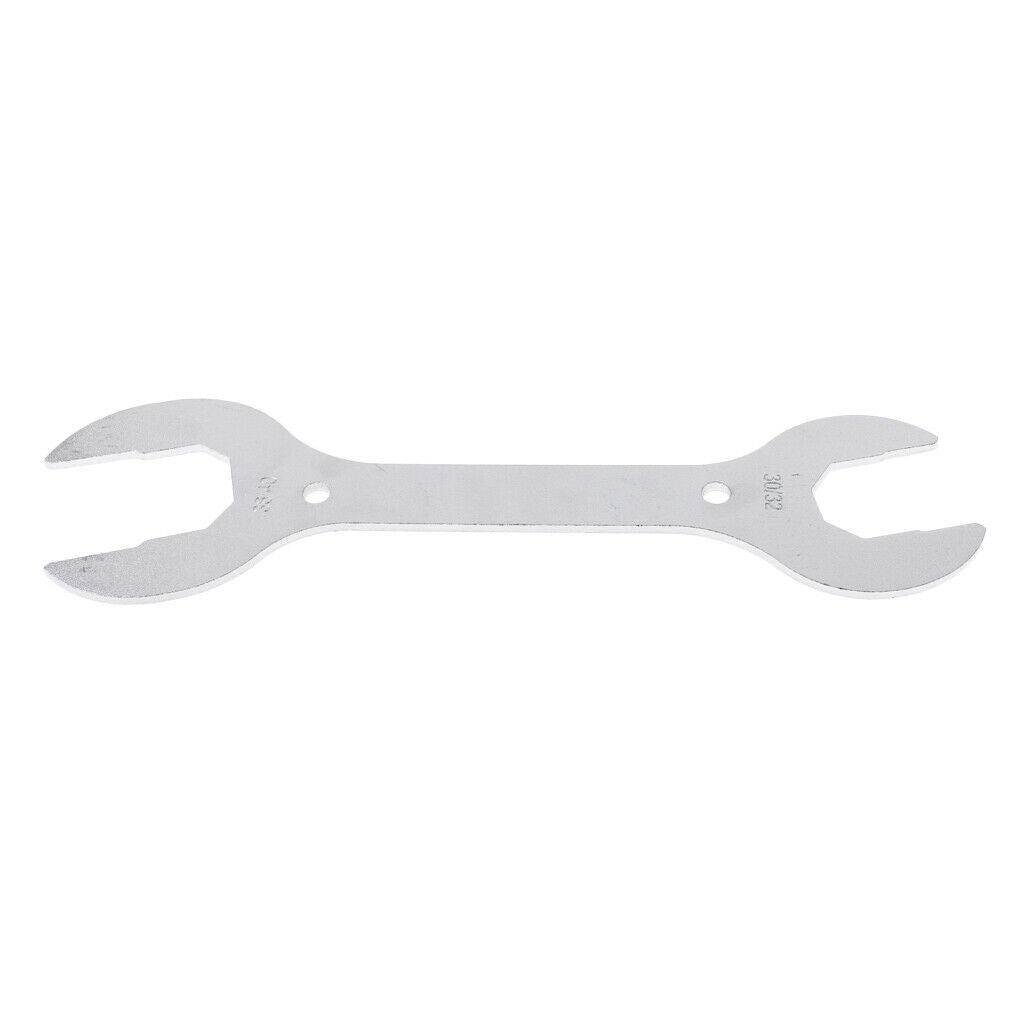 Stainless Steel Bike Headset Wrench BB Repair Spanner Front Fork Removal Kit