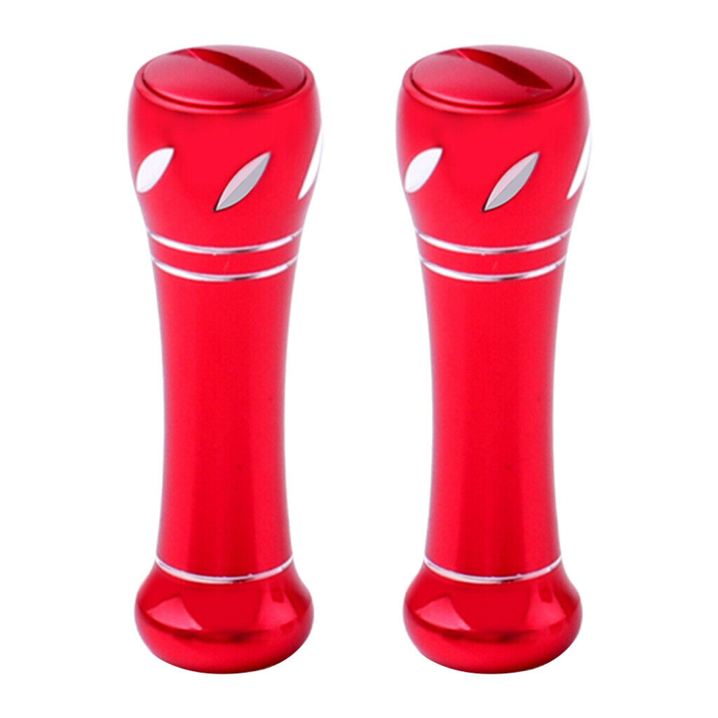 2 Pieces CNC Full Metal  Reel Handle Knob for SHIMANO Baitcasting