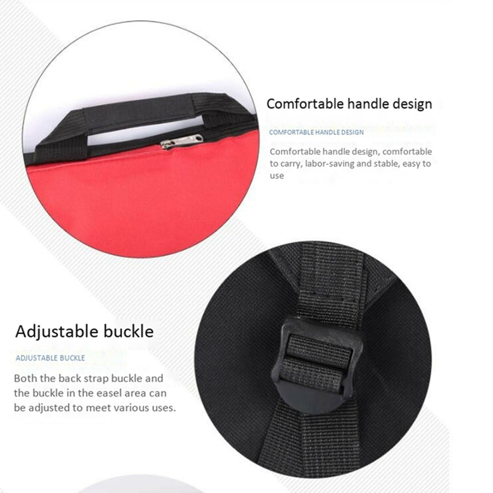 4K Portfolio Bag Art Carry Case Folder Sketching Pad Holder Large Capacity
