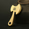 1Pc Brass Chinese Blessing Axe Keychain Pendant Jewelry Necklace DIY Accessories