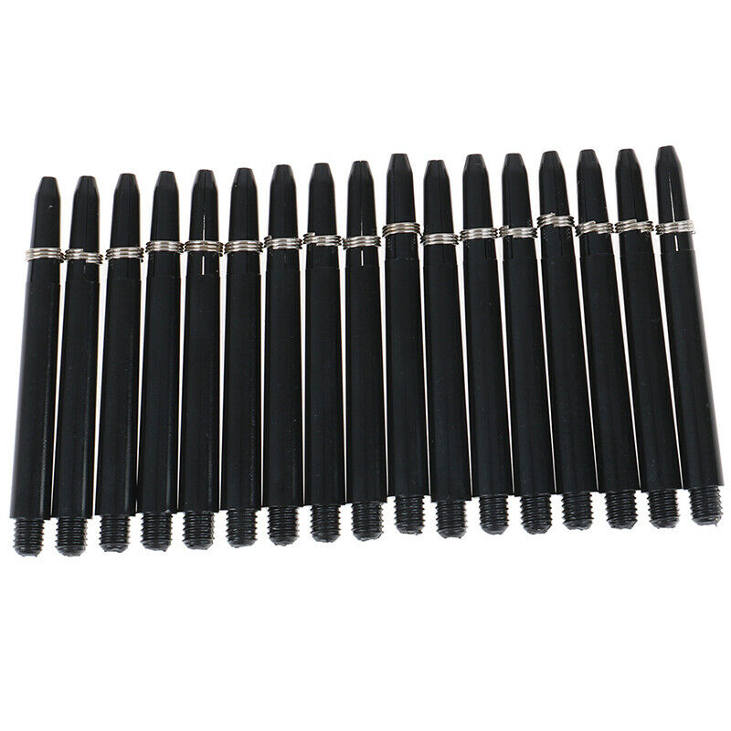 50pcs 48mm Nylon Dart Shafts 2BA Screw Thread Darts Rod Stem+Protection R; CDF