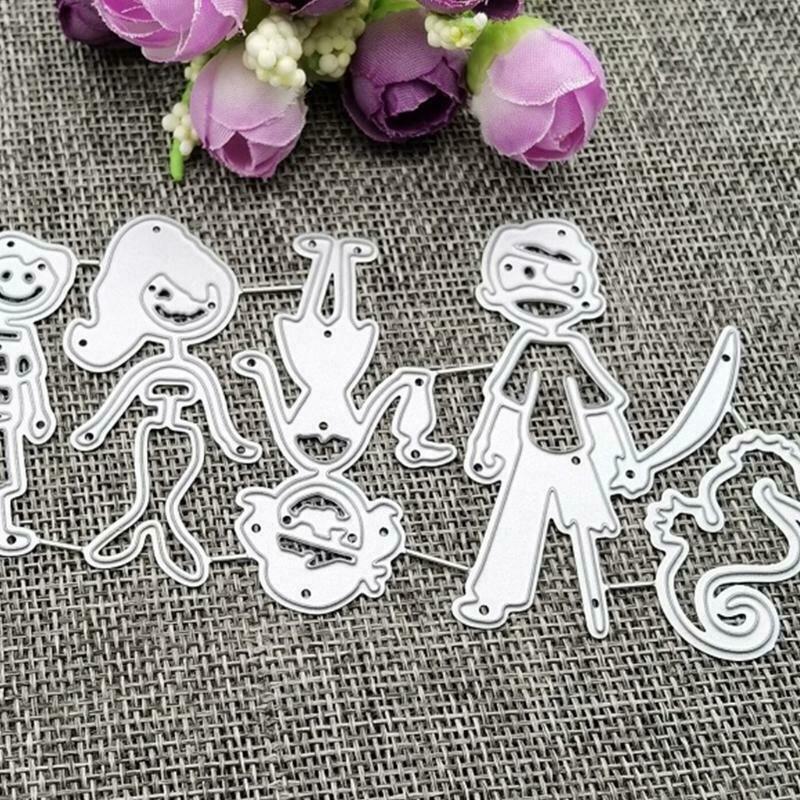 Lovely Family Metal Cutting Dies Stencils DIY Scrapbooking Album Paper Card Mold