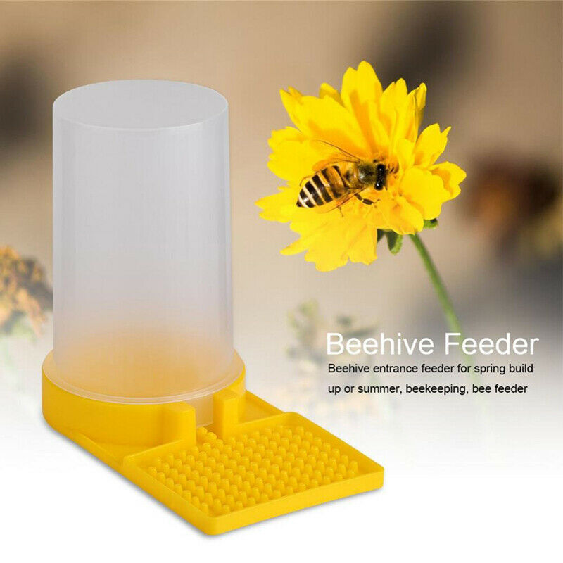 Feeders for bees plastic watering feeding feed water bottles cups boxy3WOAUDFAU