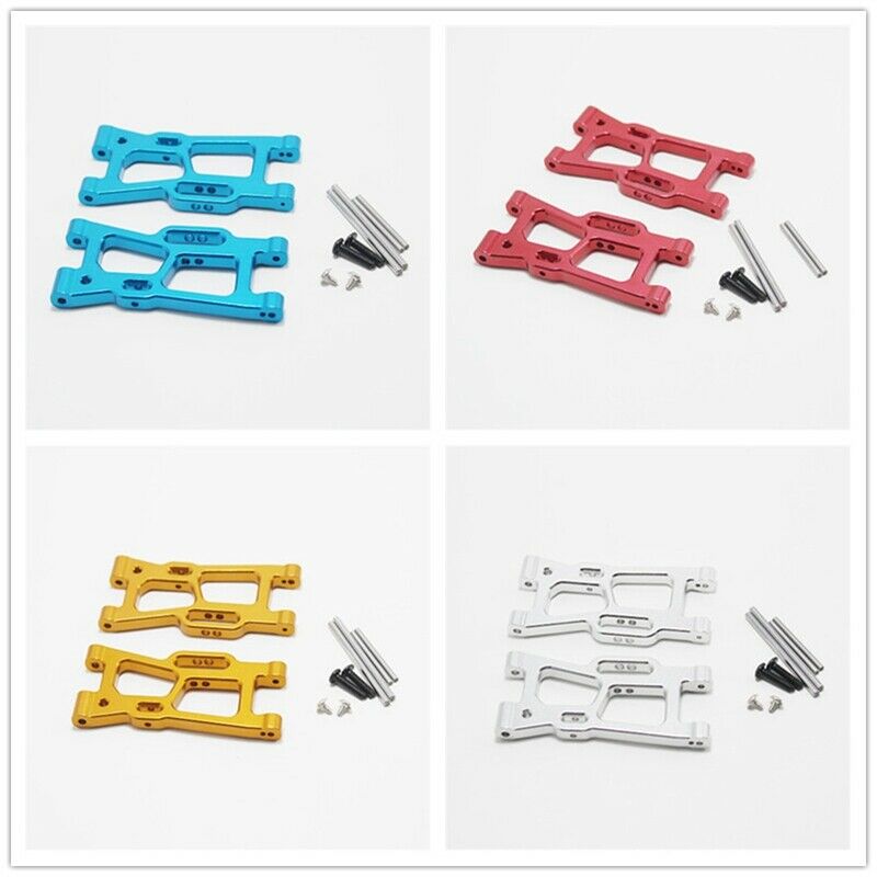 2X(2Pcs Metal Rear Lower Suspension Arm Swing Arm Replacement Accessories SO8D9)