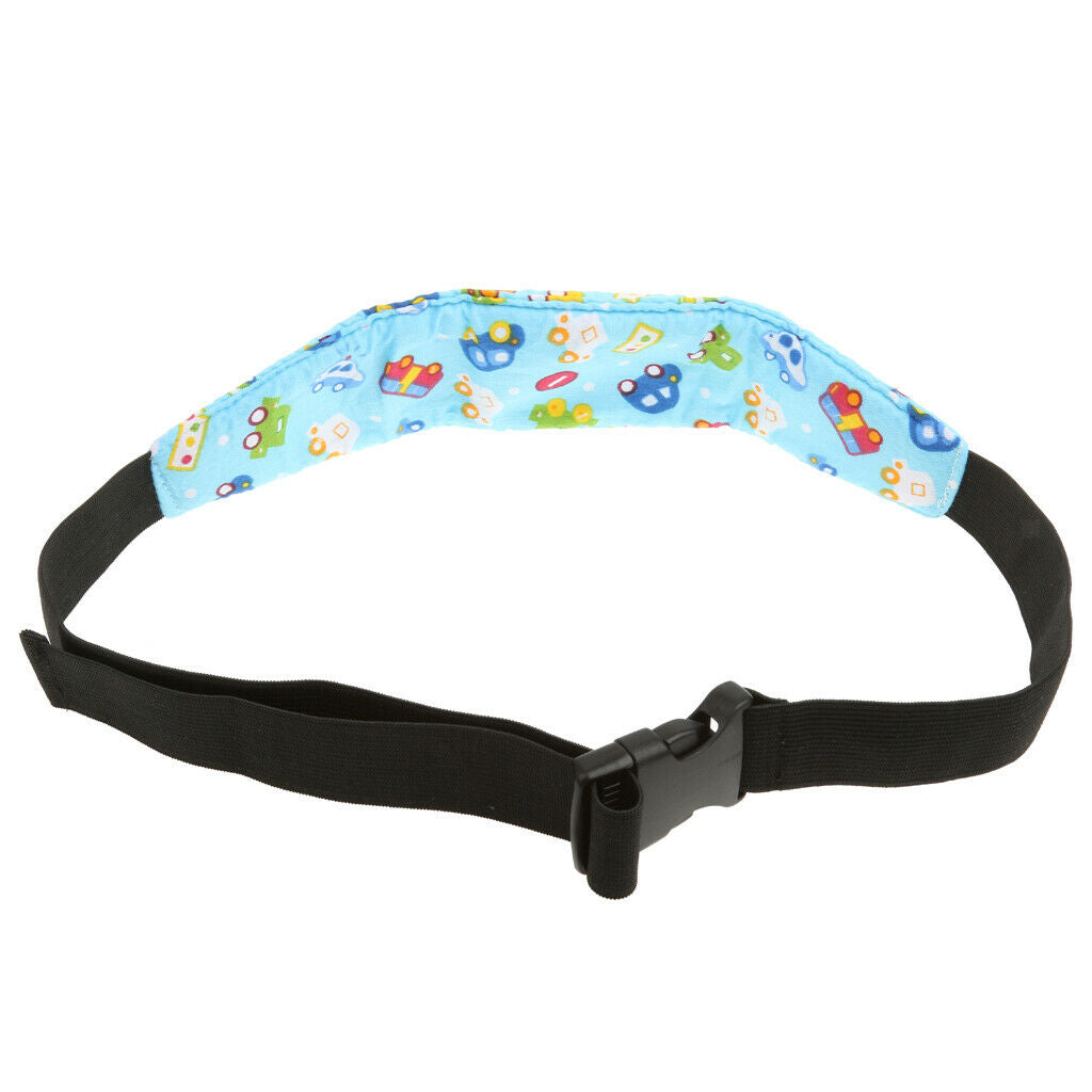 Adjustable Baby Kids Head Support Holder Belt Safety Car Seat Sleep Nap Aid