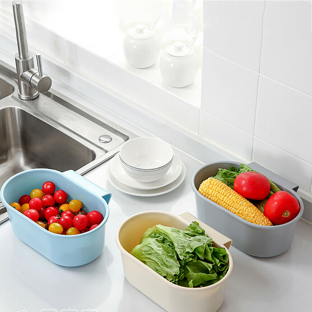 Sink Strainer Kitchen Waste Filter Basket Hanging Storage Rack for Kitchen Tools