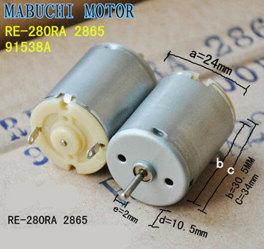 DC 6V 12000RPM High Speed 2mm Diameter Micro Electric Motor DIY toys car