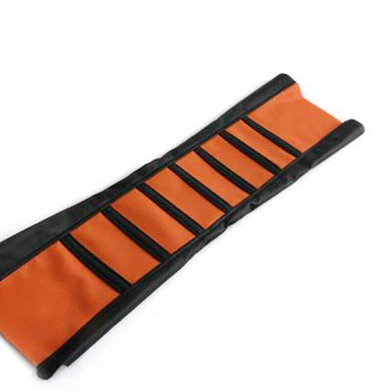 Wear Resistant Dirt Bike Off-road Motorcycle ATV Seat Cover Orange Soft Rubber
