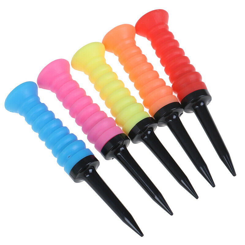 1PC Golf Elastic Tee soft rubber elastic ball nail limit resistance ball .l8