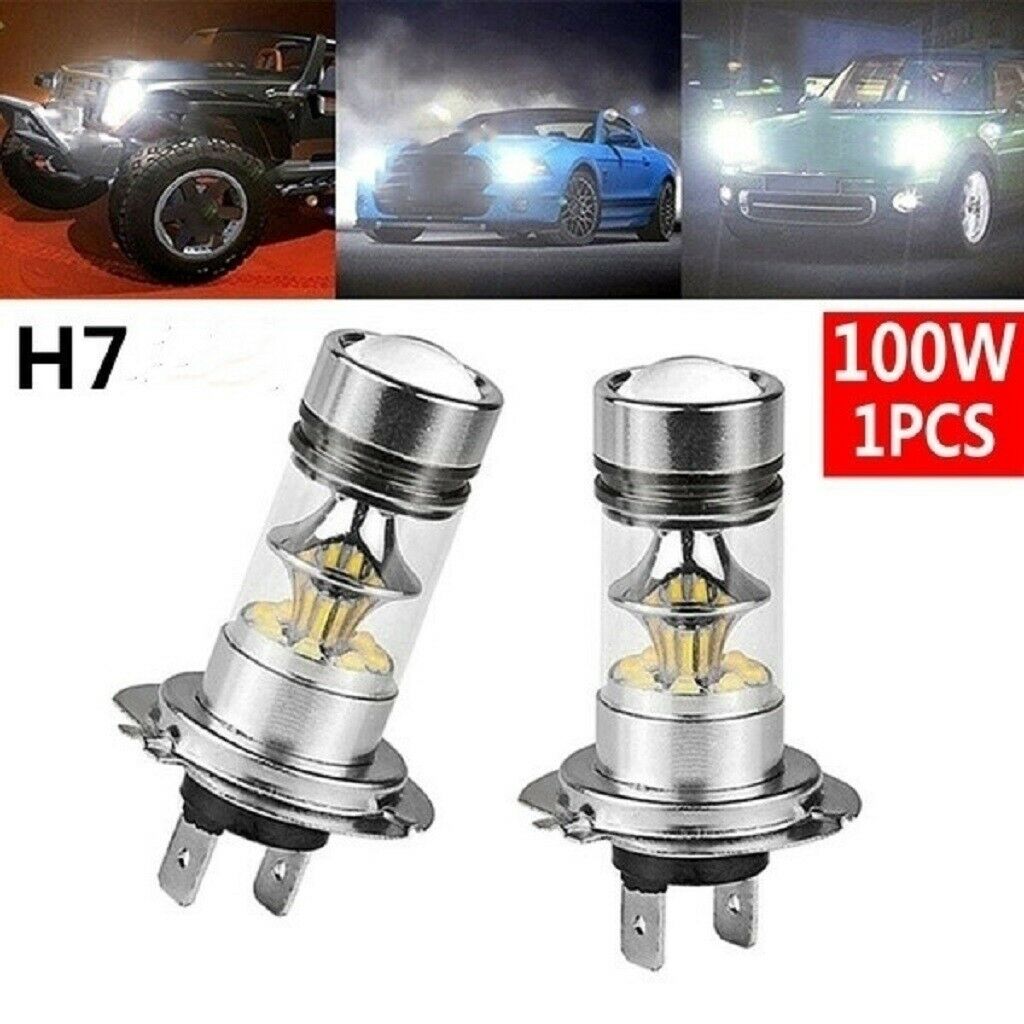 Mini Car Foglight Lamp Driving Lights DRL Bulbs Conversion Kit Waterproof H7