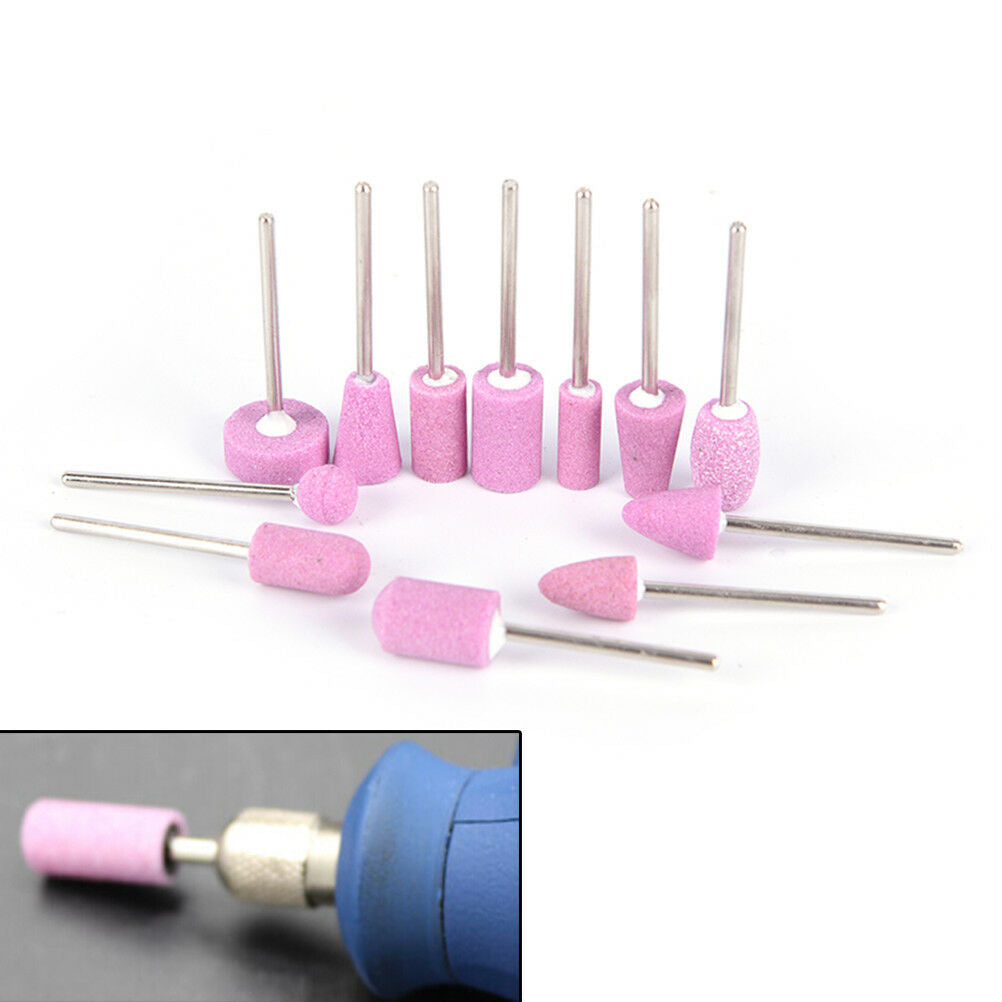 12x Nail Drill Bits Electric Manicure Head Replacement Device TLOUKBXUKF ZSF TL