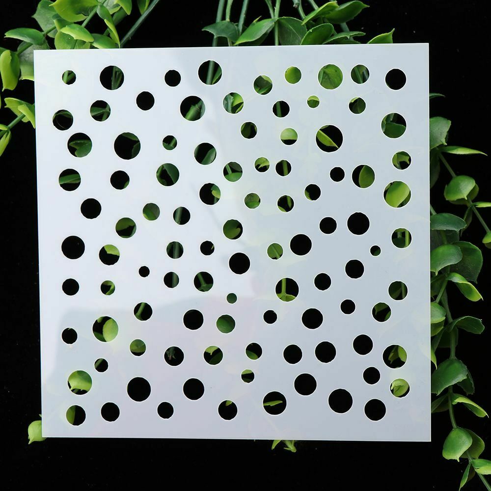Cards Stamp Embossing Template Layering Stencils Scrapbooking Walls Painting