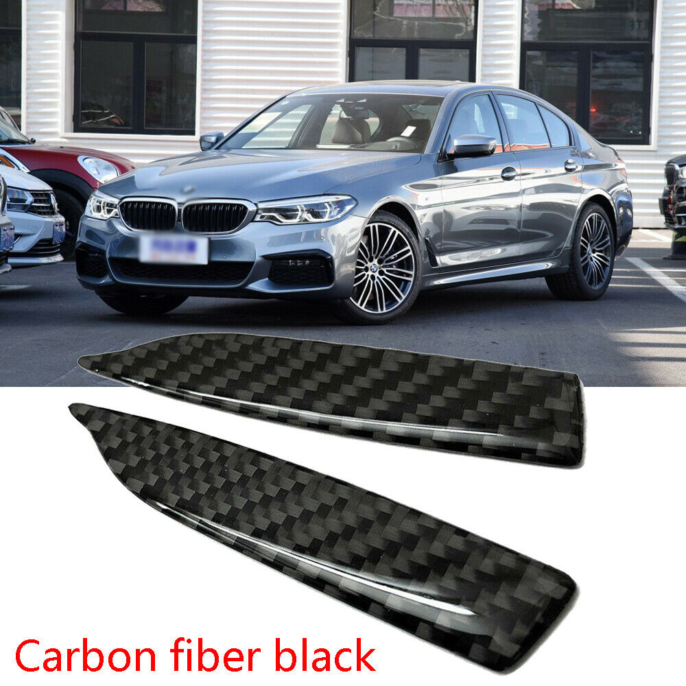 Carbon Fiber Car Rearview Side Mirror Protector Anti-Rub Trim For BMW 3 5 X3 GT