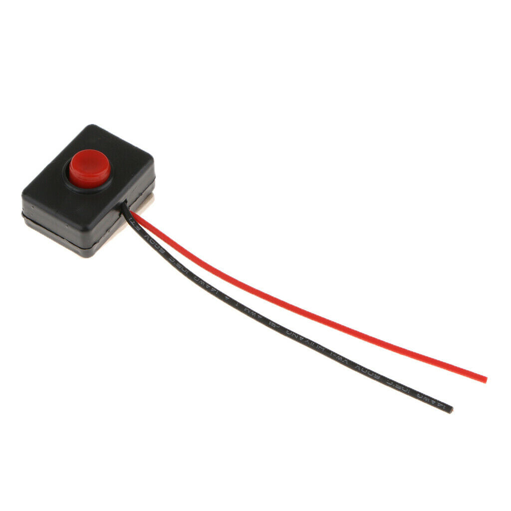 5 Pieces Car Truck ATV Bus Motorcycle Horn SPST Momentary Wired Push Button