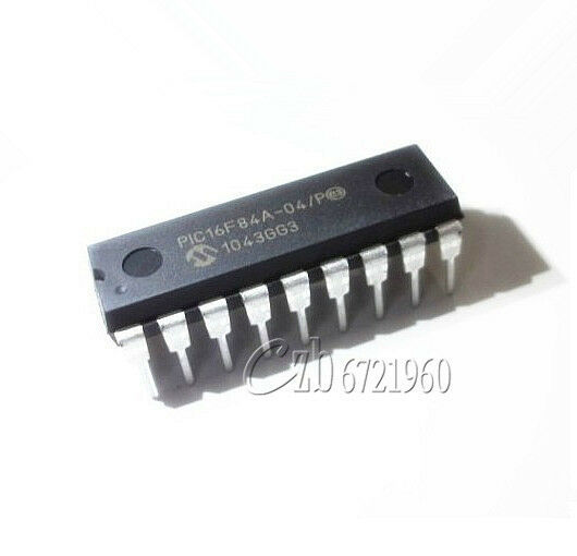 5PCS PIC16F84A-04/P PIC16F84A MICROCHIP DIP-18 CHIP IC