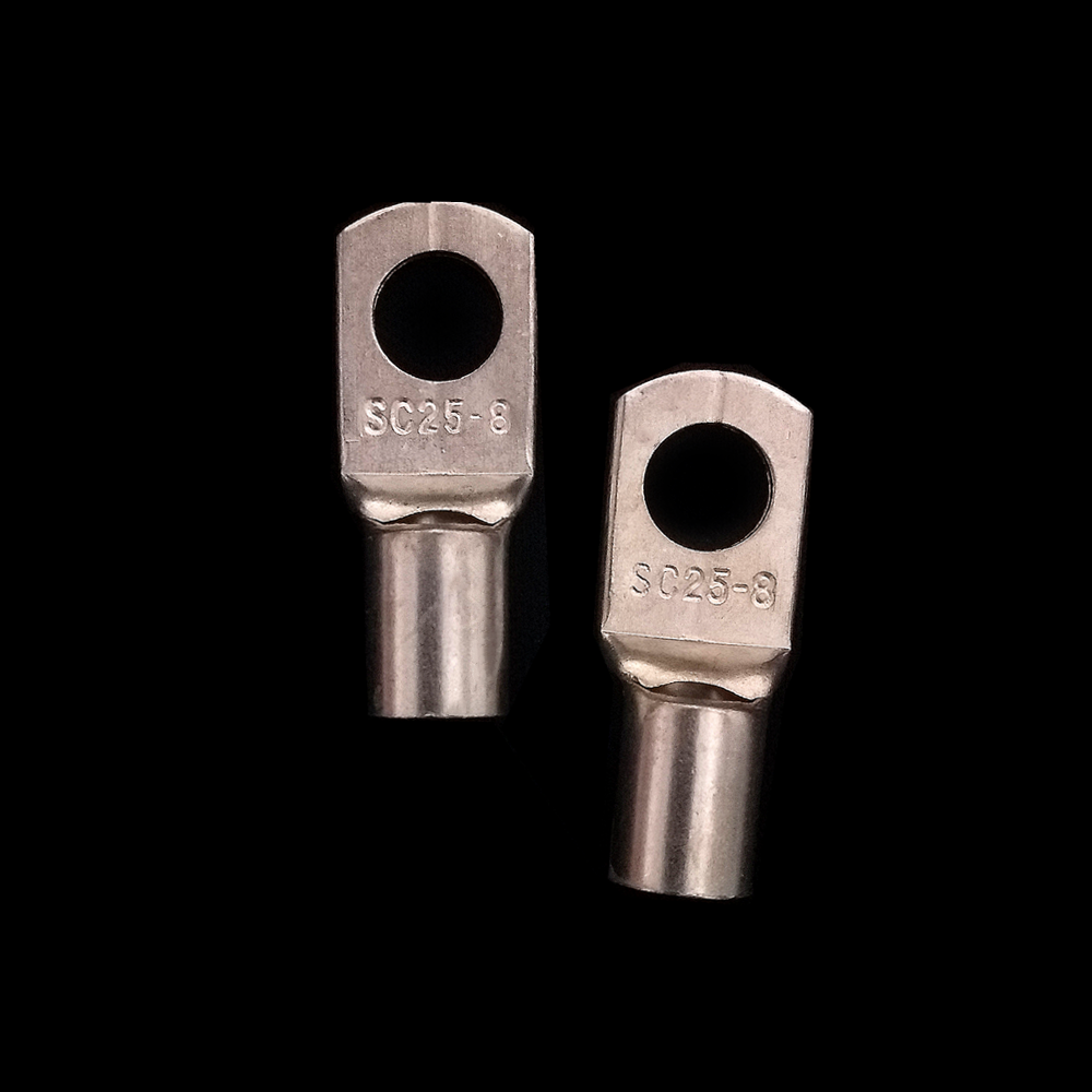 20Pcs Wire Ring Terminal Copper 4 AWG Gauge Connectors Car Audio Terminals 5/16"