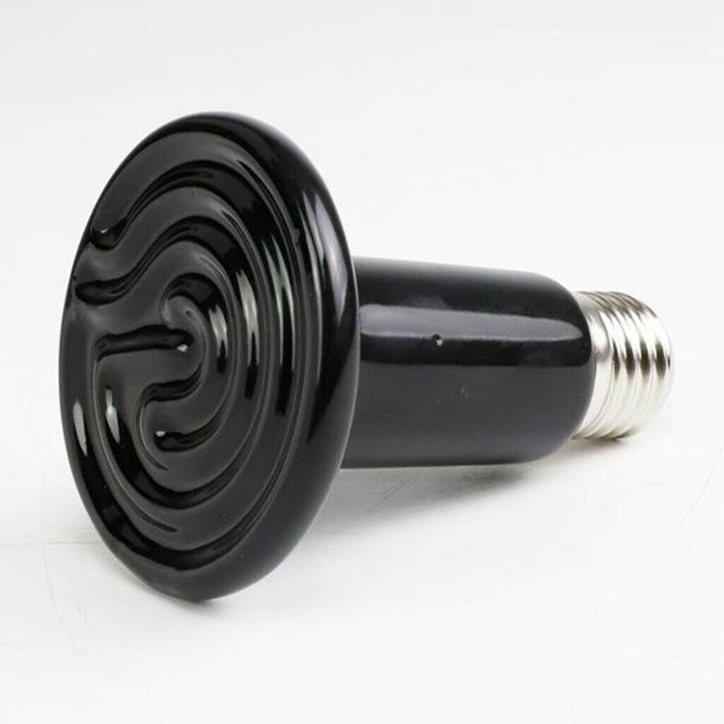 Reptile Heating Lamp 220V Ceramic Reptile Heater Blub Fixture 25W 100W 150W