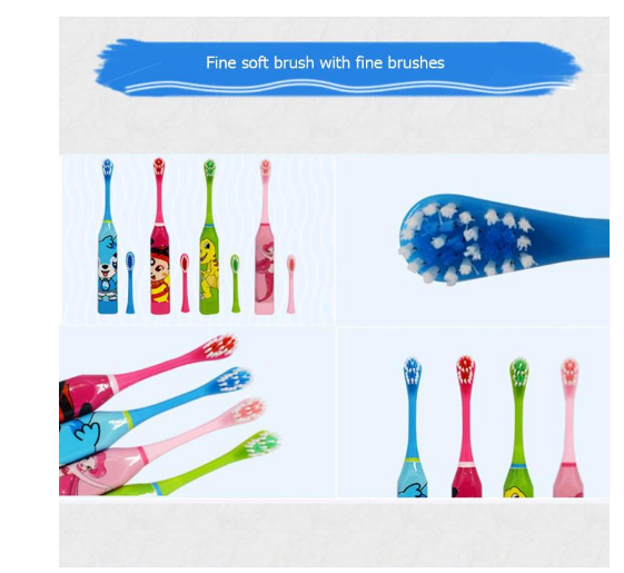 Children Electric Toothbrush Double-sided Tooth Brush Electric Teeth Brush