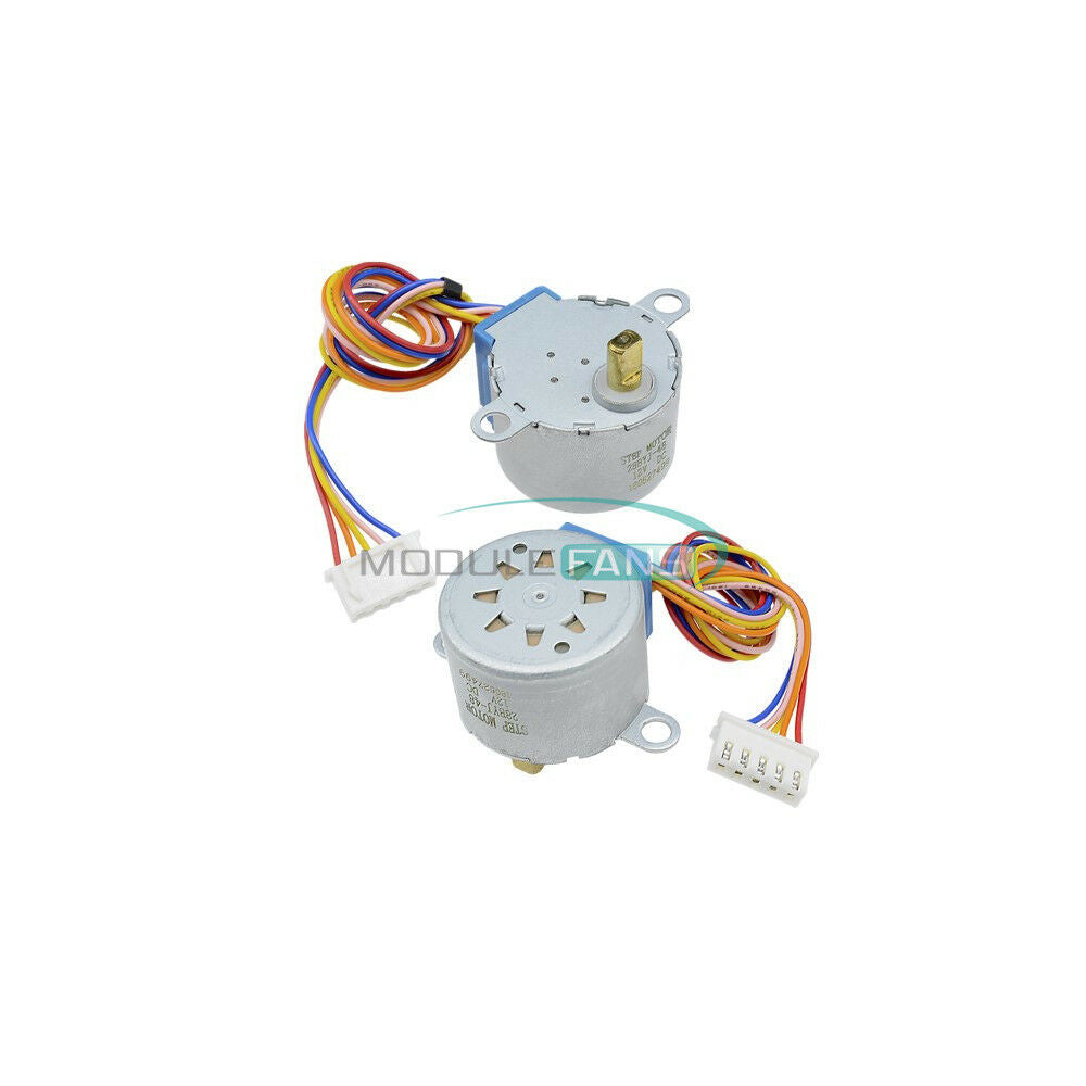 5PCS 28BYJ-48 Valve Gear Stepper Motor DC12V 4 Phase Step Motor For Arduino