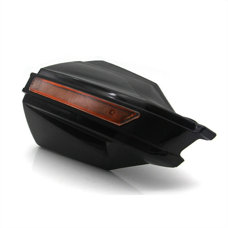 22mm Motorcycle Black Handlebar Windshield Anti-fall Protector Hand Guard Cover
