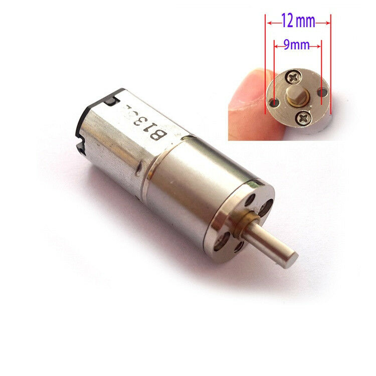 GA12 DC 3V 160RPM 3mm Dia Shaft Cylinder Electric Geared Speed Reducer Motor