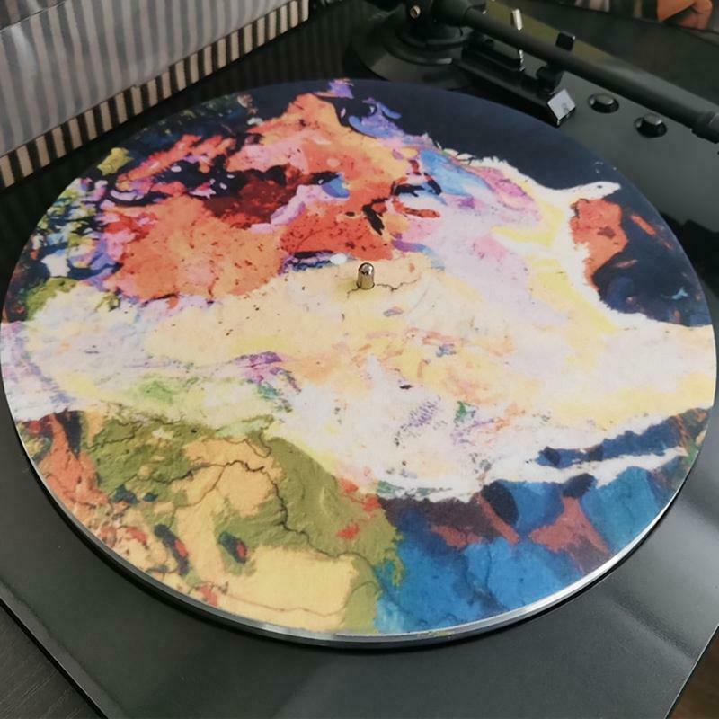 12'' Vinyl Record Players 295mm Felt Platter Anti-Vibration Durable Anti-Static