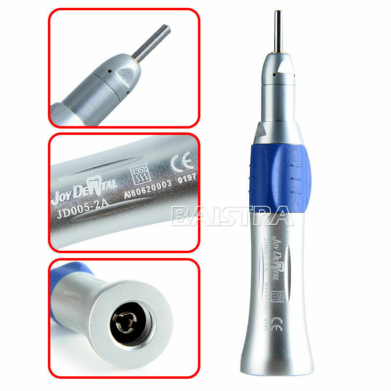 3pcs NSK Style Dental Straight Nosecone 1:1 Ratio Low Speed Handpiece Joydental
