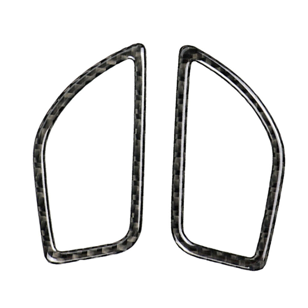 2 Units of Carbon Fiber for Car Center Console, Air Conditioning Outlet, Air