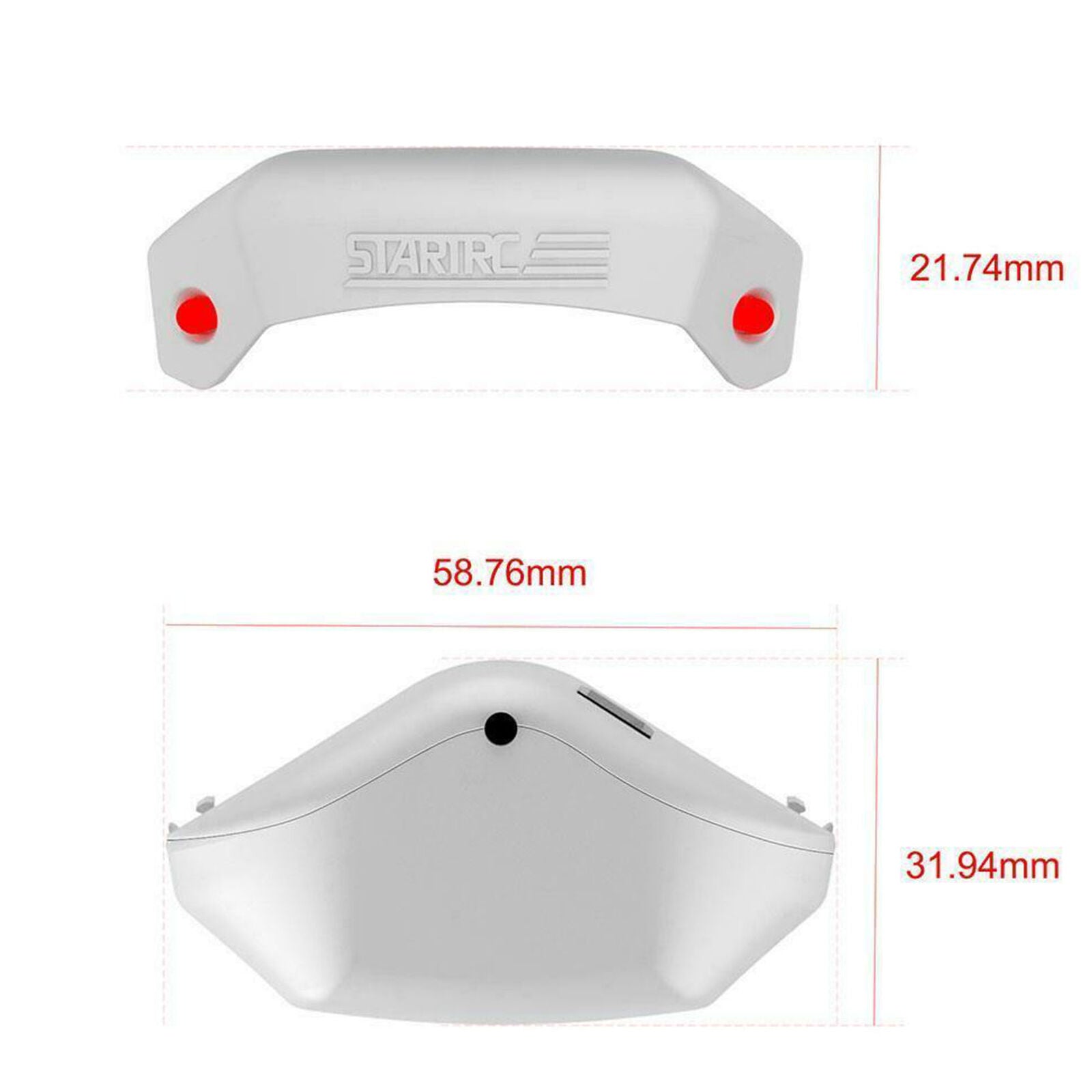 Night Flying Light LED Signal Lamp Accessories for DJI Mavic Mini/Mini 2 Drone B