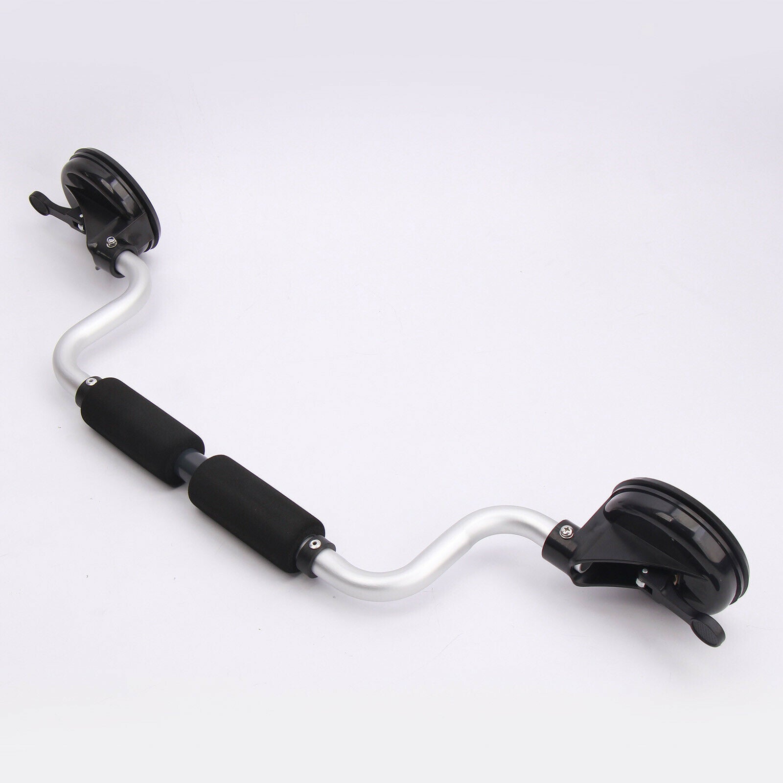 Aluminum Kayak Roller Bracket Car Top Rack Suction Cup Mounting Heavy Duty