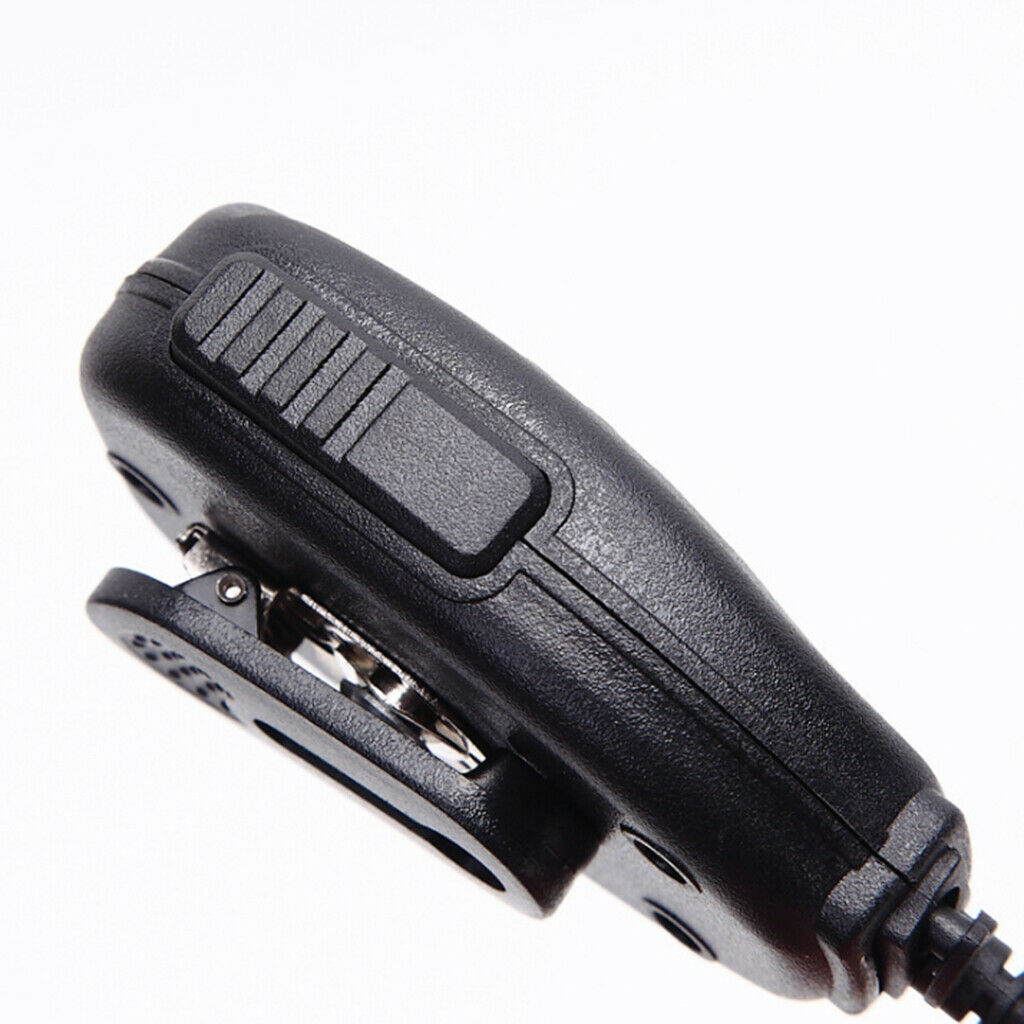 2x Compact Shoulder Handheld Speaker Mic with Reinforced Cable for Baofeng