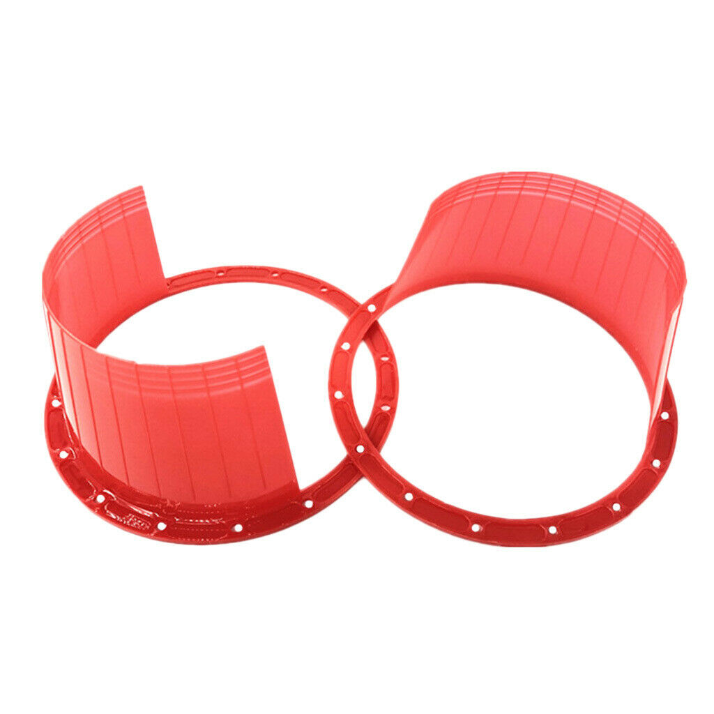 Pack of 2 Replacement 6.5'' Car Auto Speaker Waterproof Cover Horn Plastic
