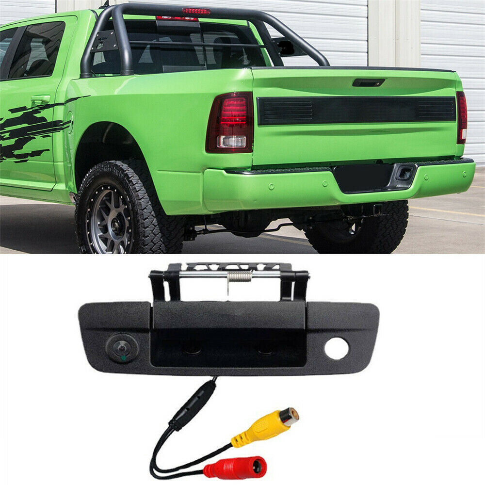 Car Rear Tailgate Handle Rear View Camera For Dodge RAM 1500 2500 3500 2009-2018