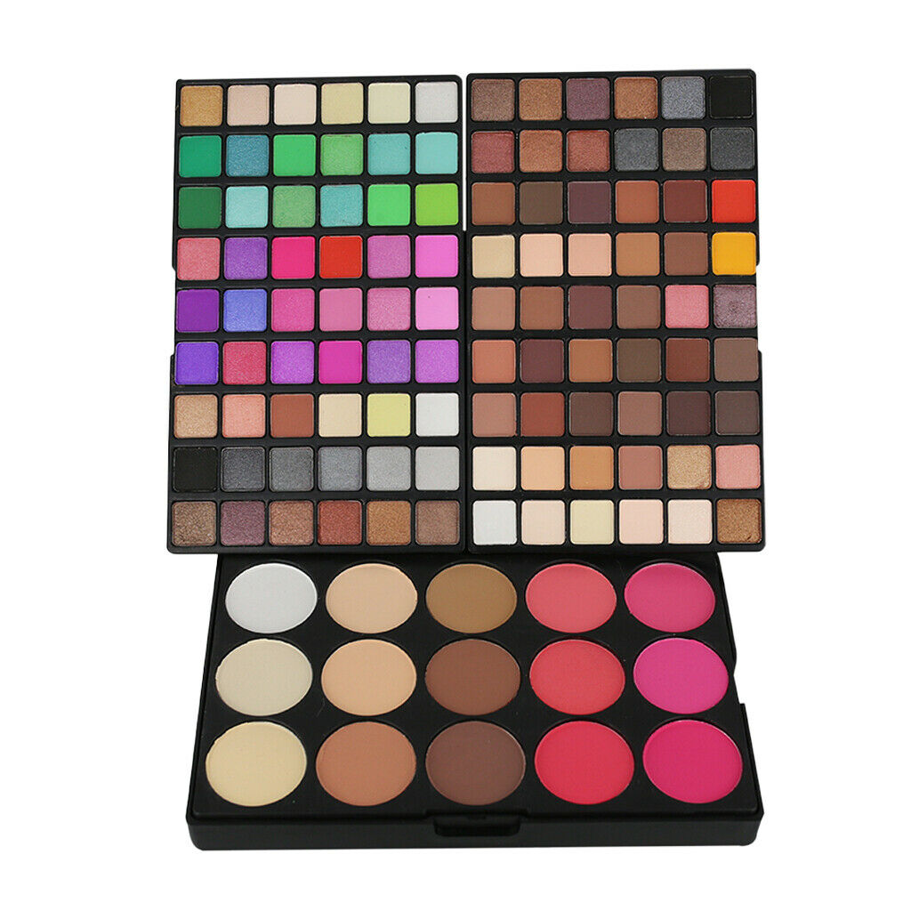 123 Color Earth Glitter Shimmer Eyshadow Eye Shadow Makeup Matte Set Palette