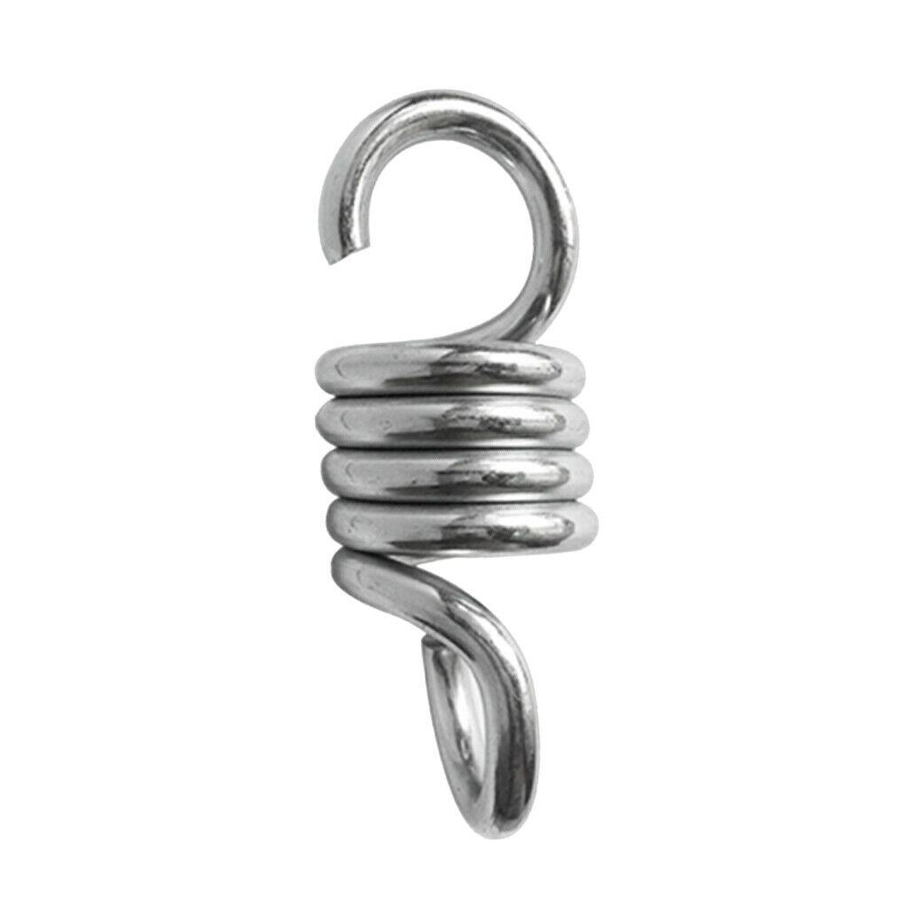 2pcs Strong Suspension Hooks Springs For Hammock 700LB Capacity Heady Duty