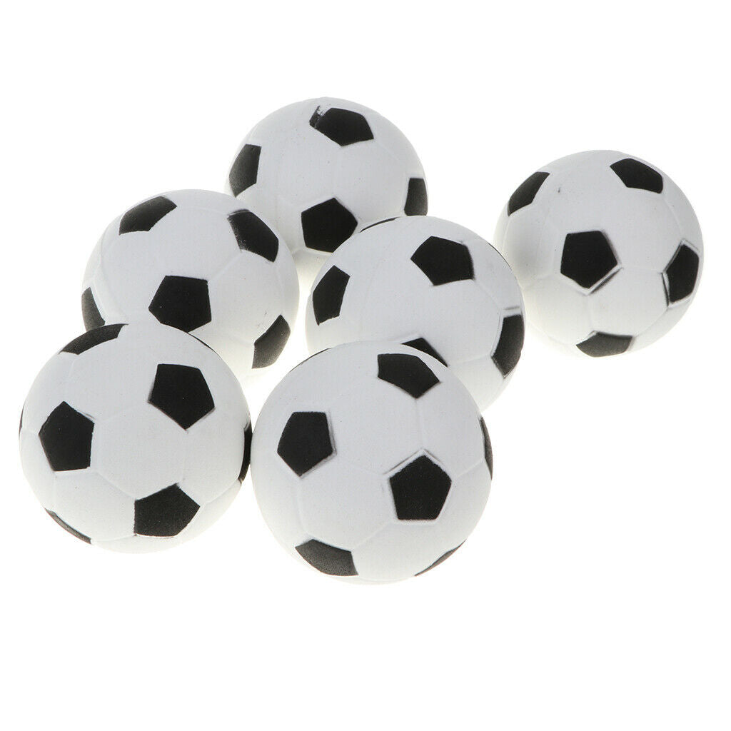 12pcs/set 6.3cm Foam Bouncy Soccer Balls Children Party Loot Bag Fillers