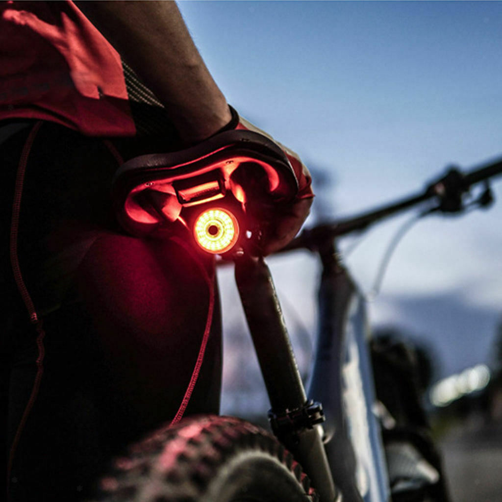 Super Bright Bike Tail Light USB LED MTB Road Bicycle Rear Safety Warning