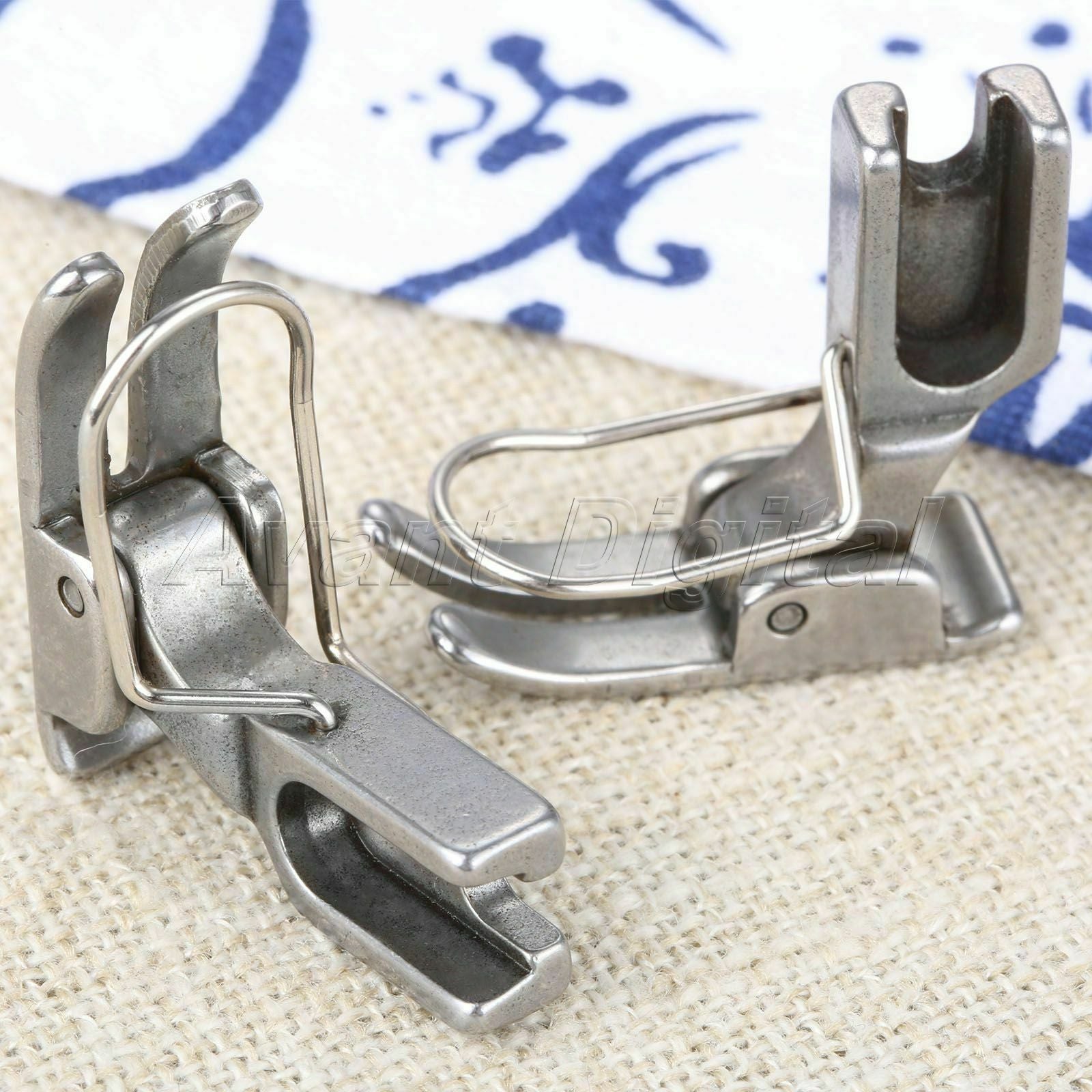 Stainless Steel Presser Foot with Finger Guard Fit for Industrial Sewing Machine