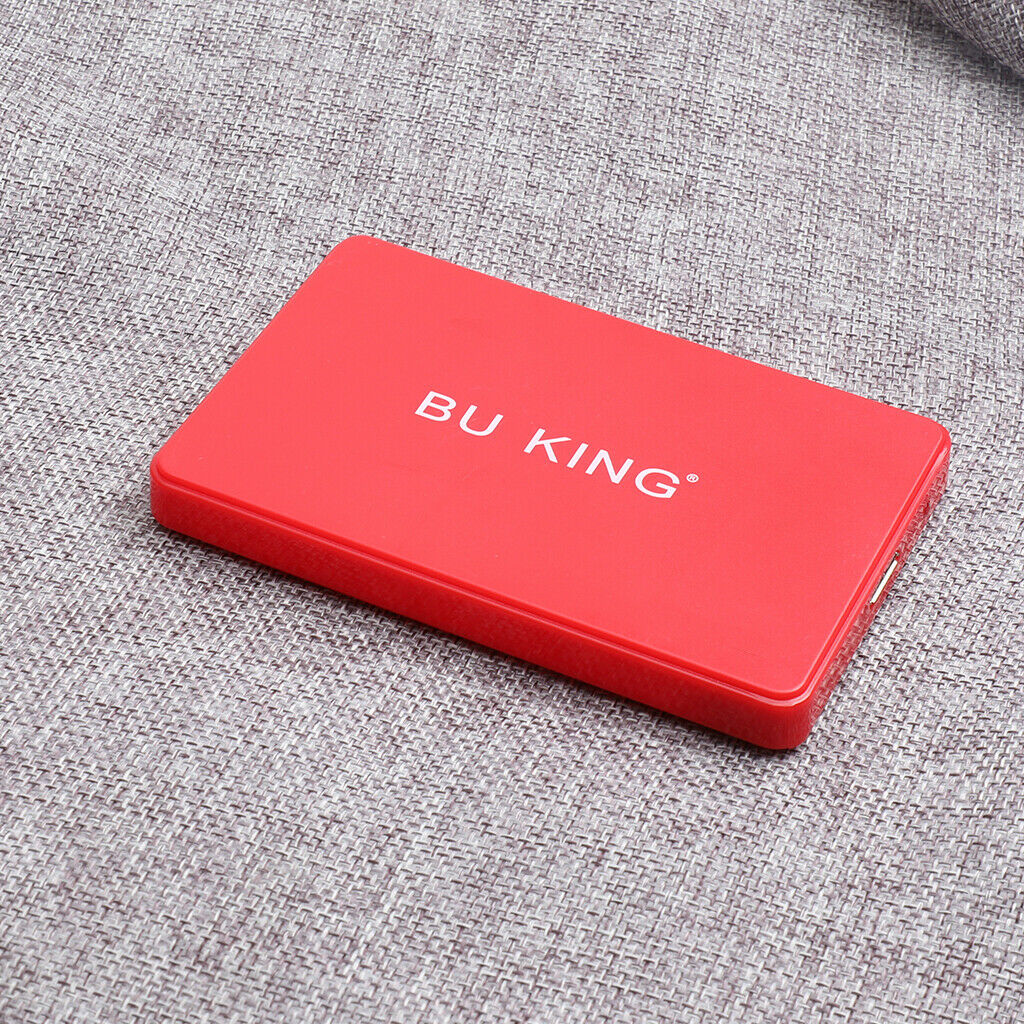 60G 2.5" USB 3.0 External Hard Disk Expansion Drive HDD for Laptop PC Red