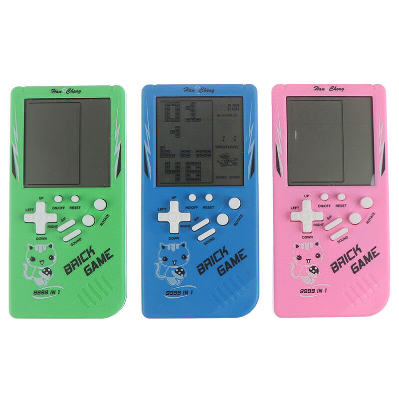 Big Screen Classic Handheld Game Machine Brick Game Kids LCD Electronic  .l8
