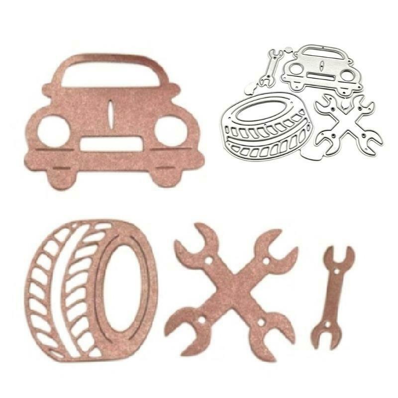 Auto Mechanic DIY Embossing Stencil Carbon Steel DIY Album Paper Card Mould
