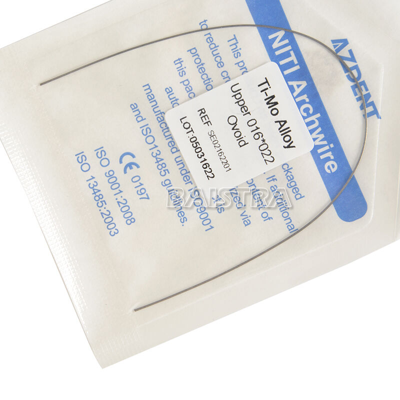 200X Arch Wire 016*022 Upper Dental Orthodontic TMA Beta Ti-Mo Alloy Rectangular
