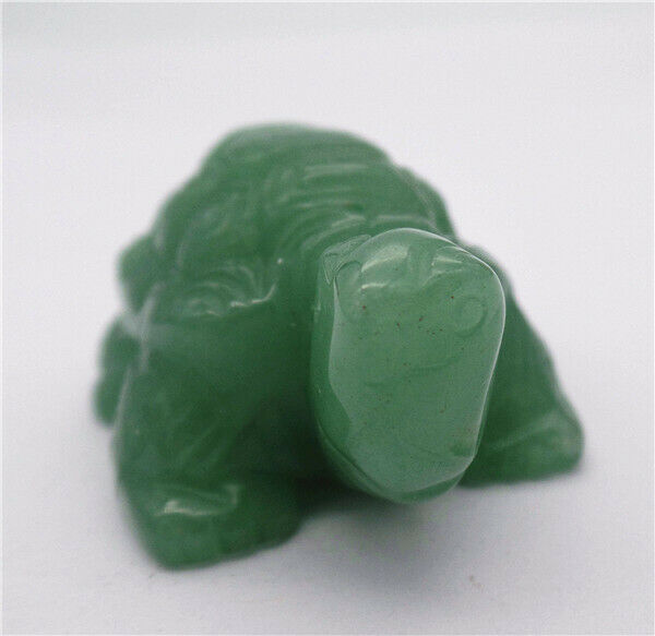 50x34x25mm Natural Green Aventurine Sea Turtle Decoration Statue Decor HH7943