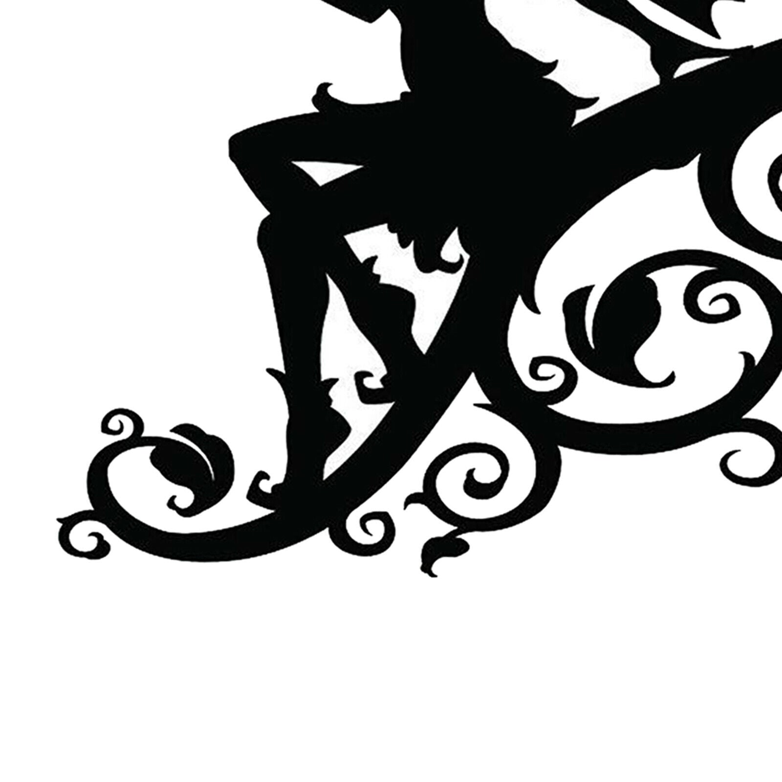 Metal Craft Fairy Silhouette Statue Ornament Enterway Backyard Wall Fence
