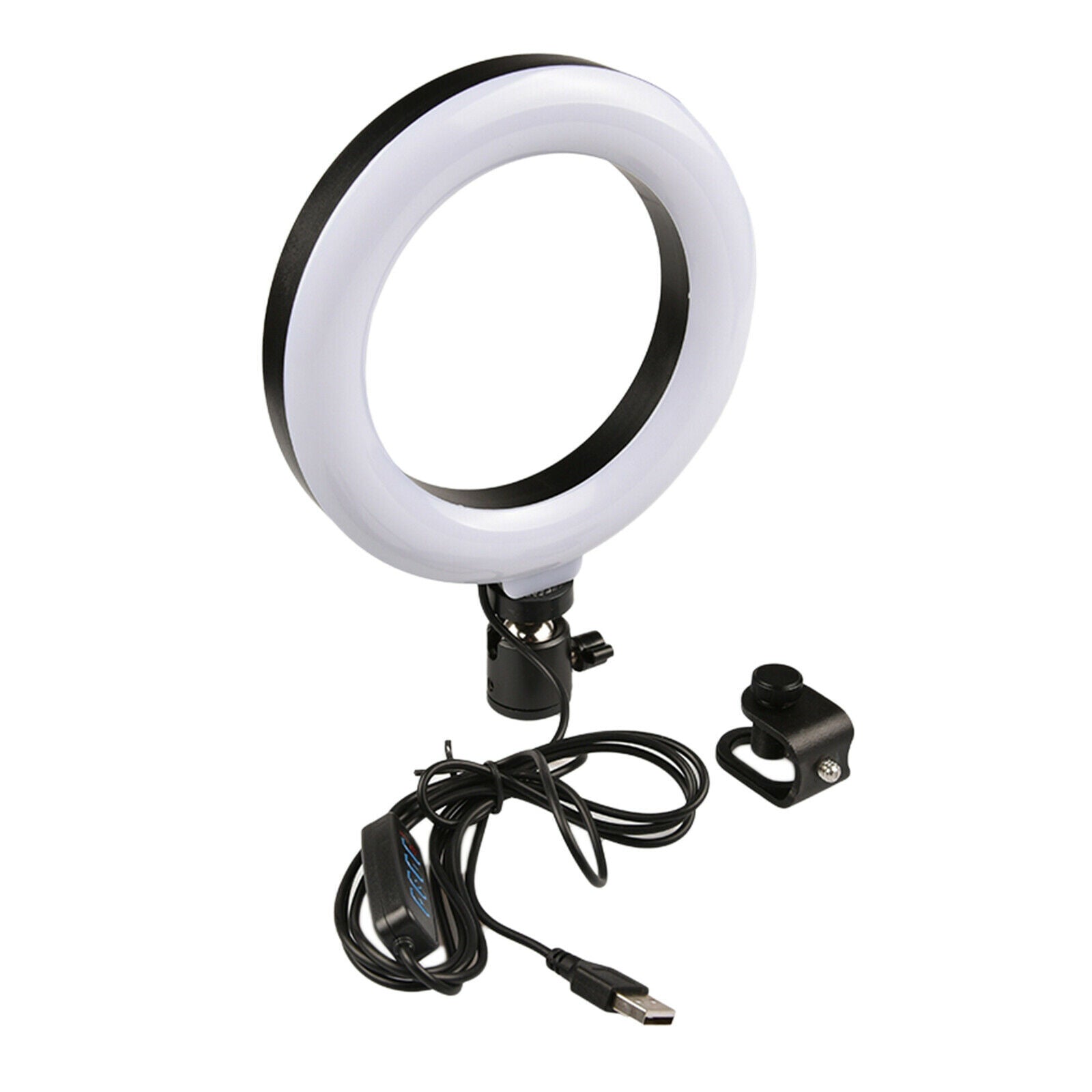 LED Ring Light Lighting Kit Selfie Circle Lights for Live Streaming Learning