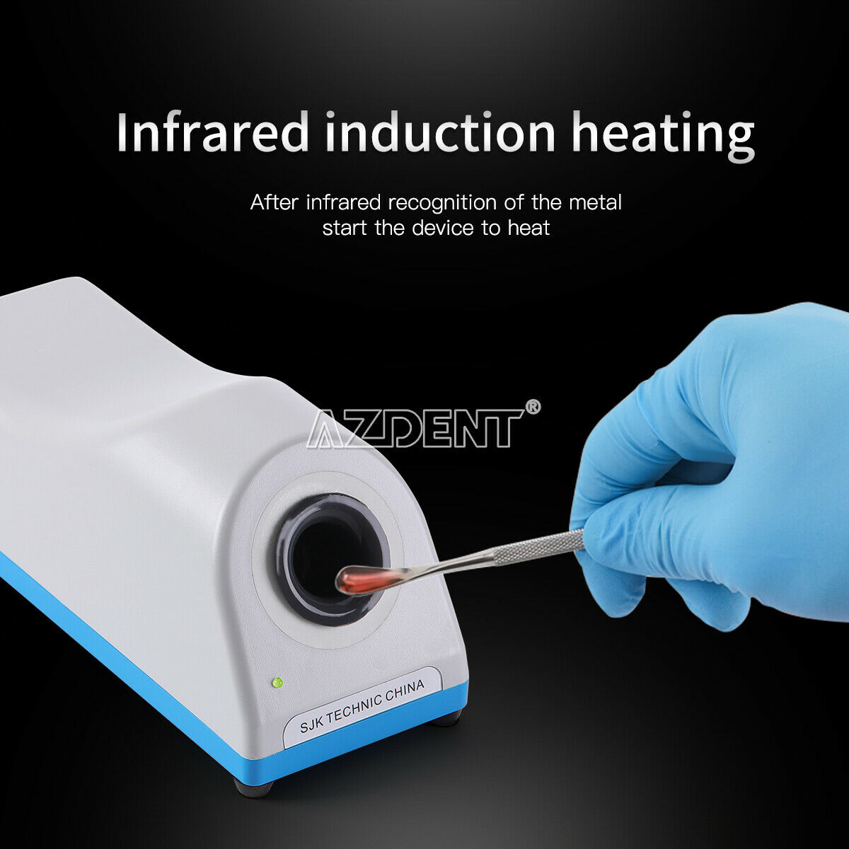 5 X Dental Lab Electronic Wax Carving Heater Infared Spatulas Sensor Pot J28-3