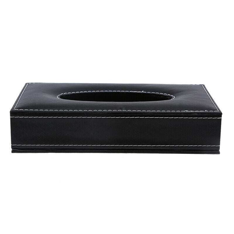 Universal PU Car Auto Sun Visor Tissue Boxes Holder Paper Box Cover Case