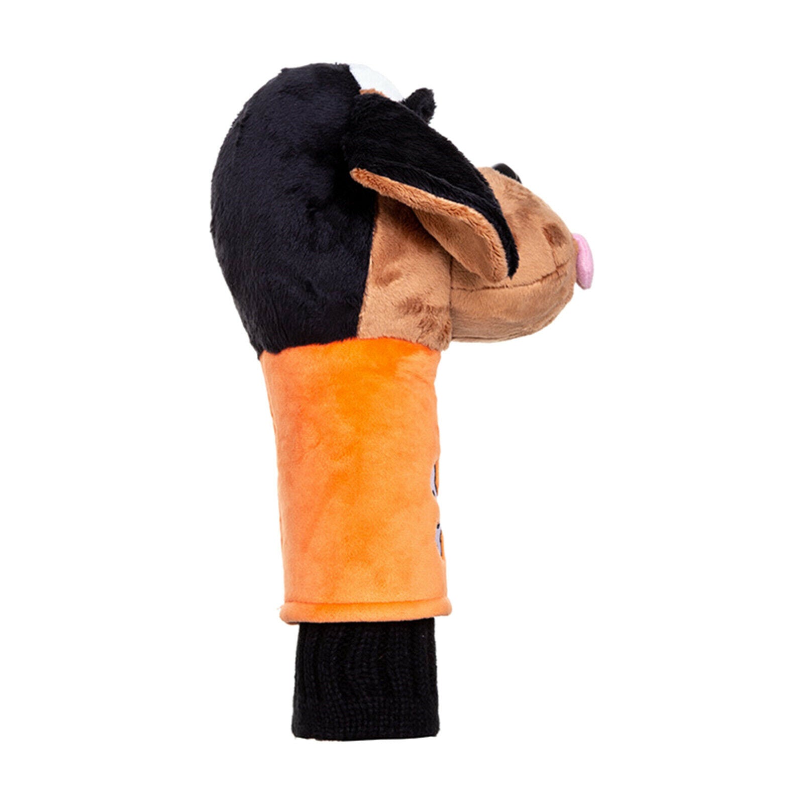 Golf Club Head Cover Cute Plush Dog Puppy Shaped Driver Headcover Protector